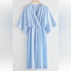 & Other Stories Kimono Midi Dress Size S